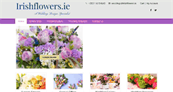 Desktop Screenshot of irishflowers.ie